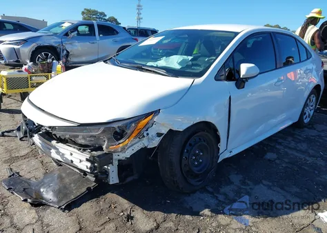 2024 Toyota Corolla Le z USA, uszkodzony, nr VIN 5YFB4MDE6RP206856